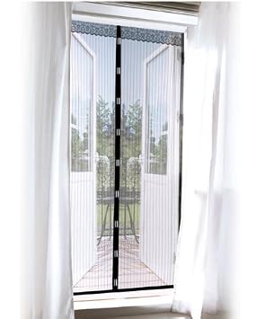 Magnetisches Moskitonetz 100x215 Fliegengitter F Tur Terrassentur