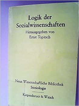 Logik Der Sozialwissenschaften Amazon De Topitsch Ernst Bucher