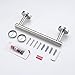 KES 6.7 Inches Hand Towel Bar for Bathroom Towel Holder Kitchen Dish Cloths Hanger SUS304 Stainless Steel RUSTPROOF Wall Mount Brushed Steel, Total Length 9.1 Inch, A2000S23-2