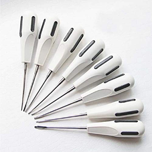8PCS/Set Dental Minimally Invasive Tooth Extraction Elevator Dental Minimally invasive Tooth Extraction leavtoe Tooth loosening Tool kit Sets
