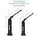 2Pack COB LED Work Light YOUYOUTE USB Rechargeable Magnetic LED Light COB 360°Rotate 5 Lighting Mode+Magnetic Base+Swivel Hook Water-Resistant Portable Inspection Work Light (2Pack Light Size(L+S))