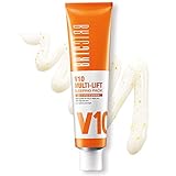 BRTC V10 Multi-Lift Whitening cream, Anti Aging Sleeping Pack for Day & Night, Intensive Moisturizing, Vitamin Supplement for skin, helping dull skin to be resilient and bright (80 mL / 2.71 Fl Oz)
