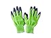 Bamboo Garden & House Work gloves100% Eco-Friendly Highly Durable w/ Special Double Coating for Pruning Thorn Proof Durable Long Lasting For Men Women Medium