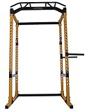 Powertec Fitness Power Rack, Yellow