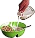 Anti-Soggy Cereal Bowl By Just Solutions - Keeps your Cereal Fresh and Crunchy | BPA Free and Microwave Safe | For Ice Cream & Topping, Yogurt & Berries, Fries & Ketchup, etc. - Ninja Turtles