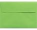 A7 Invitation Envelopes w/Peel & Press (5 1/4 x 7 1/4) - Limelight Green (50 Qty) | Perfect for Invitations, Announcements, Sending Cards, 5x7 Photos | Printable | 80lb Paper | LUX-4880-101-50