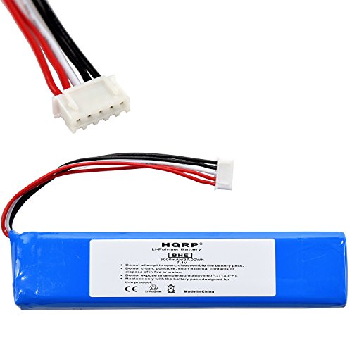 HQRP 5000mAh Battery for JBL Xtreme GSP0931134 Wireless Portable Bluetooth Speaker JBLXTREME + Coaster
