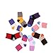 Girls Wool Socks Kids Fashion Color Block Soft Seamless Warm Crew Socks 6 Pack