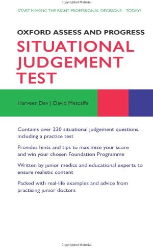 Situational Judgement Test (Oxford Assess and Progress)