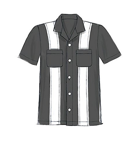 McCall's Patterns M7206 Men's Shirts Sewing Template, MZZ (42-44-46-48) - Thumbnail 3