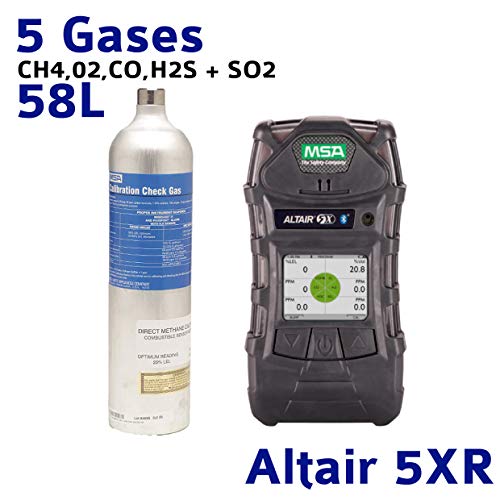 MSA ALTAIR 5X Gas Detector With Color Display, And, MSA 10117738