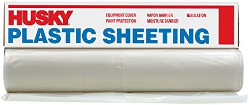 Husky Plastic Sheeting Clear 6ml 6ftx100ft by Orgill