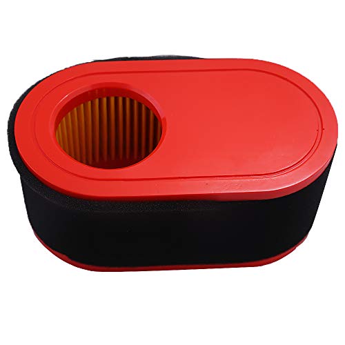 951-12260 Air Filter with 951-12256 Pre-Filter for MTD 937-05065A 4P90JU Huskee LT3800 LT4200 Craftsman LT1500 R1000 RER1000 T1000 T1200 Lawn Mower