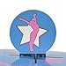 Gymnastics Cupcake Stand & Pick Kit, Gymnast Party Supplies, Decorations, Birthdays, Gymnastic Competition, Cake Decorations, 3 Tier Cardboard