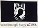 WINDSTRONG 2x3 FT POW-MIA Flag SolarMax Nylon (Double Sided) Reinforced Corners Screen Printed American Made