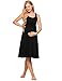 Ekouaer Maternity Dress Hospital Gown Women Nursing Tank Dress Labor Breastfeeding delivery Nightgown (XS-XXL)