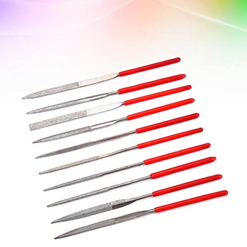 image for LIOOBO Metal Files for Guitars Repairing Nut Saddle and Pick Guard Tun