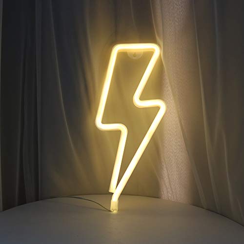 Delicore decorative led lightning shaped neon night lig…