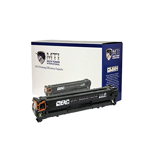 MTI MICR HP CE410A (305A) MICR Toner Cartridge (Yield: 2,200) for check printing compatible with HP LaserJet Pro 300 & 400 Series Printers: M351, M375NW, M451DN, M451DW, M475DN, M475DW