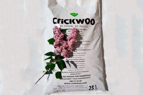 Crickwoo Humus de lombriz 25L (15 kg): Amazon.es: Jardín