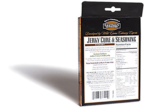 Eastman Outdoors Jerky Cure & Seasoning - Hickory (Seasoning and Cure Makes 5 Pounds)