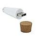 Xcellent Global Set of 4 Color Changing Wine Bottle LED Lights Cork Shaped USB Powered LED Lights Rechargeable Flights or Party LD069x4