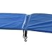 Machrus Upper Bounce Trampoline Replacement Safety Pad 6FT - 16FT Round-Trampolines Spring Cover PVC Trampoline Skirt (Blue, 16 ft)