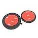 iSaddle 86mm Adhesive Mounting Disk - Car Dashboard for 3M Dash Cam GPS Adhesive Console Disc/Suction Cup Base Fit Garmin Tomtom Smartphone Dashboard Permanent Mount Holder Disc