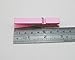 TopOne 40 Piece Wood Craft Clothespins with Spring, Pink