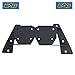 EAG 07-18 Jeep Wrangler JK Reflection Mirrors with Pillar Post Relocation Brackets