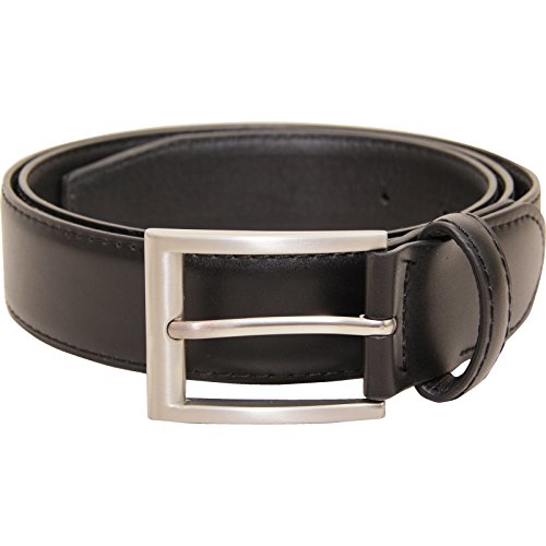 VANGELO Men Classic Dress Belt Black 36