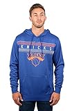 NBA New York Knicks Men's Fleece Hoodie Pullover Sweatshirt Poly Midtown, Medium, Royal