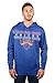 NBA New York Knicks Men's Fleece Hoodie Pullover Sweatshirt Poly Midtown, Medium, Royal