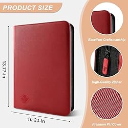 TiopLior Trading Card Binder 9-Pocket, TCG Binder