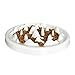Lorde Slow Feeder Cat Bowls, Ceramic Fun Slow Feed Interactive Bloat Stop Puzzle Cat Bowl Healthy Eating Diet Pet Dog Slow Feeding Bowls…
