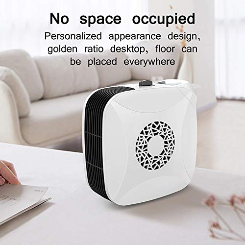 Pstars Mini Portable Ceramic Space Heater with Adjustable Thermostat, Automatic Overheat Protection, Efficient and Lasting, Energy Saving, Electric Warmer Office Winter Warm
