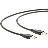 InstallerParts 15 ft USB 2.0 High Speed Cable - A-Male to A-Male - Black