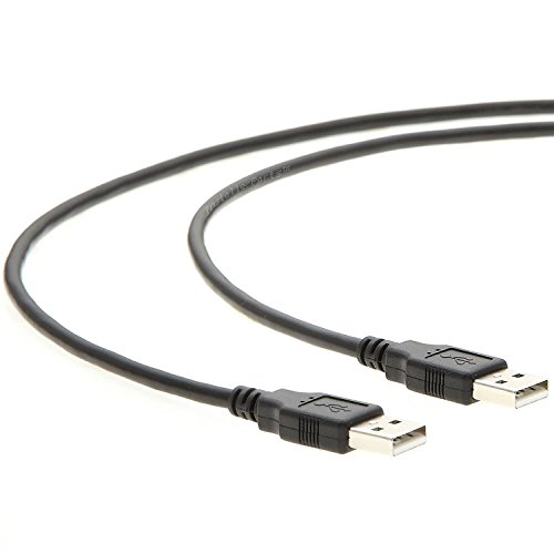 InstallerParts 15 ft USB 2.0 High Speed Cable - A-Male to A-Male - Black