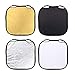 Selens 32 Inch Photography Reflector with Handle, 5 in 1 Collapsible Square Reflectors for Photo Studio Video Outdoor Accessories