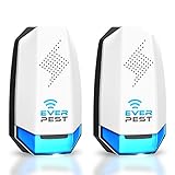 Pest CÐ¾ntrol Ultrasonic Repellent - Eco-Friendly Electronic & Electromagnetic Waves Ultrasonic Pest Repeller Indoor/Outdoor Plug in Repellent for Mice Rats Cockroaches Ants Snake