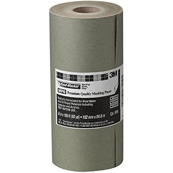 3M 3M Hand-Masker Premium Quality Masking Paper, 6-Inch x 60-Yard
