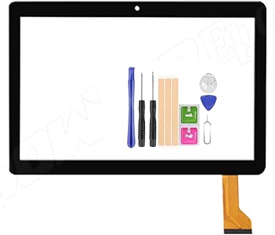 LADYSON Screen Replacement for HOOZO HZ0010 10.1" Touch Screen Digitizer Panel