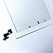 Replacement Touch Screen Digitizer Glass for IPAD with Home Button & Original Adhesive & Open Tools Kit (ipad 2, white)