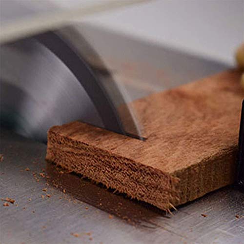 Mini Tischkreissäge Dicke 40mm Präzision Tragbare elektrische Tischsägen mit staubdicht für DIY manuelles Modell, Metall… – Bild 7