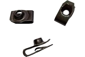 ZS2YOUTOYOU M8 U -Style Clip-On Nut,U-Type Fasteners (Pack of 25)
