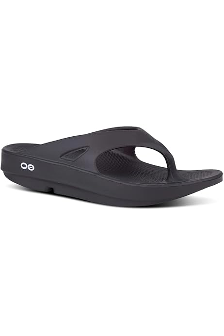 Amazon.com | OOFOS OOMG Sport LS Shoe Black (M13) | Flip-Flops