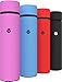 Vremi 17 oz Thermos Water Bottle Travel Mug - Insulated Stainless Steel Traveler Cup with Leak Proof No Spill Lid for Coffee Hot Cold Liquids - BPA Free Thermal Drink Containers for Car Holder - Pink