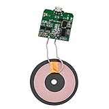 SUKEQ Universal Qi Wireless Charger PCBA Circuit Board Coil Wireless Charging Module DIY for Micro USB Cell Phone