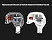 KZ ZSR 1 Dynamic and 2 Balanced Armature KZ Headphone, in Ear Headphone Extra Bass Earbuds with 2 Pin Detachable Cable for Church, Band Practise (White Without Mic)