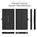 Dadanism Folio Case Fits All-New Amazon Kindle Fire 7 Tablet (9th Generation, 2019 Release only), Premium PU Leather Lightweight Slim Shockproof Smart Stand Cover with Auto Wake/Sleep - Black